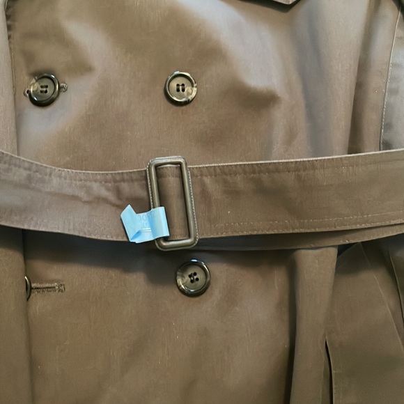 CHRISTIAN DIOR Brown Trench Coat - Picture 9 of 13